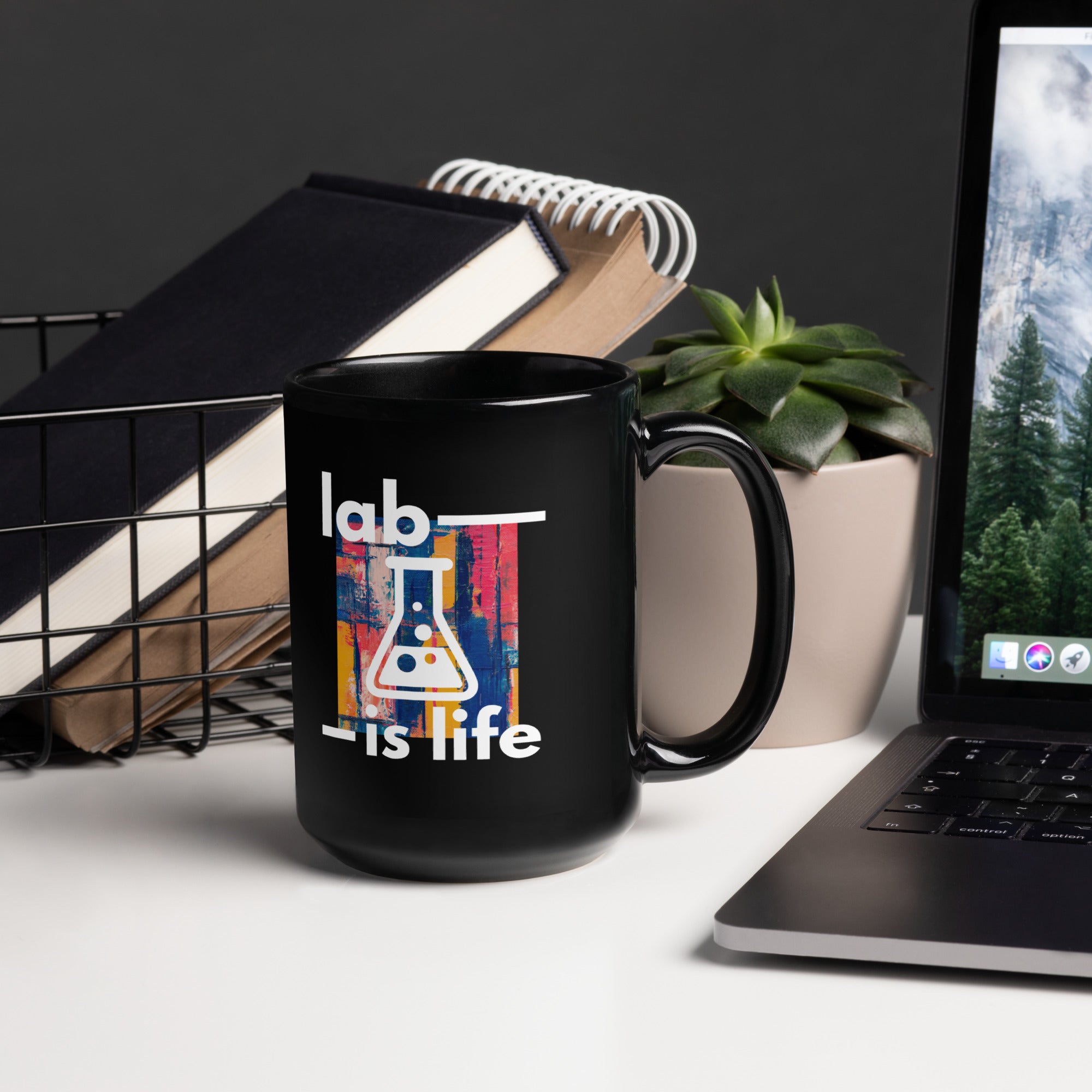 Lab Is Life Mug – Fuel for the Unsung Science Heroes!