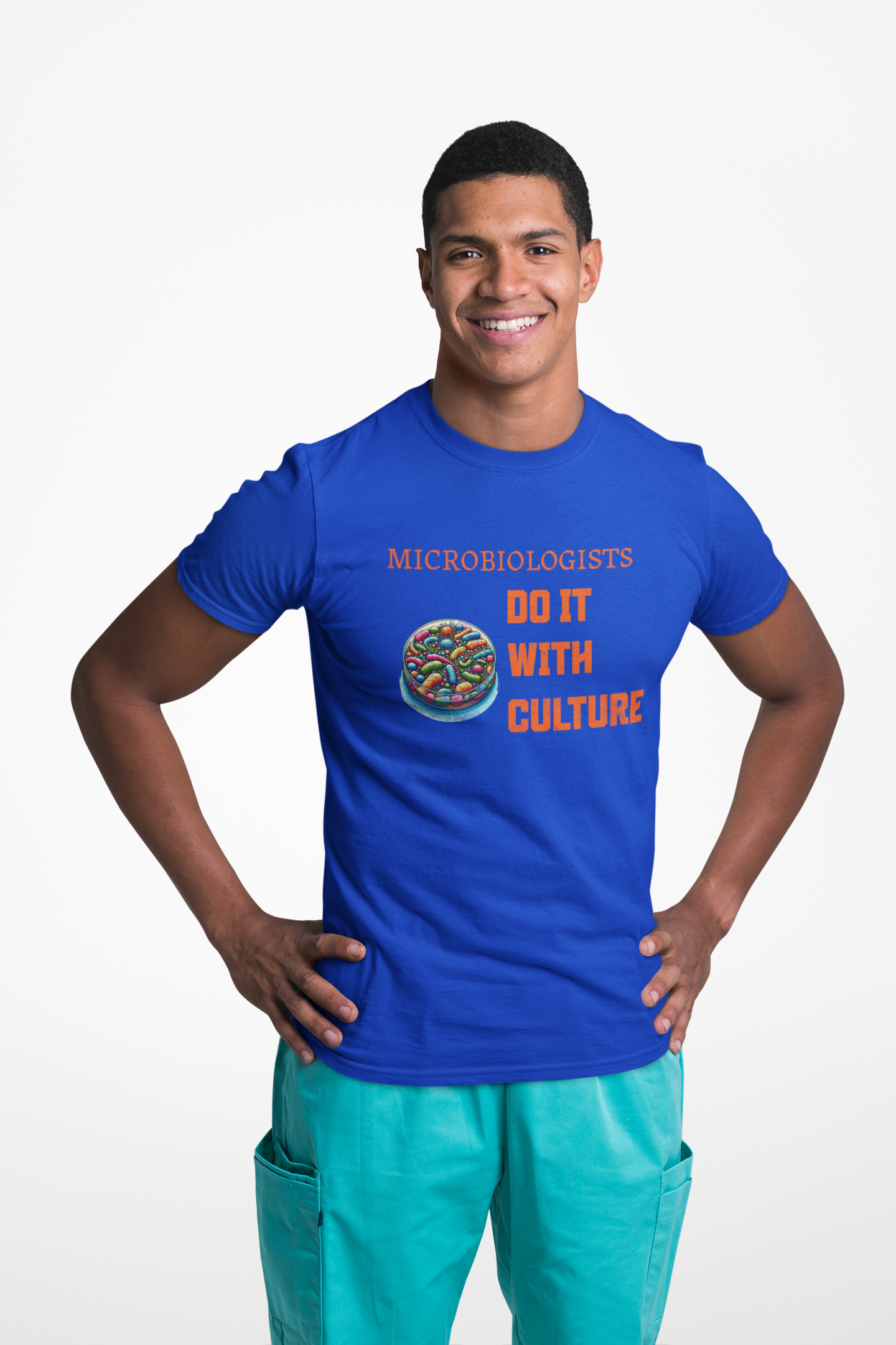 Microbiologists Do It With Culture T-Shirt – Funny Science Tee for Lab Life