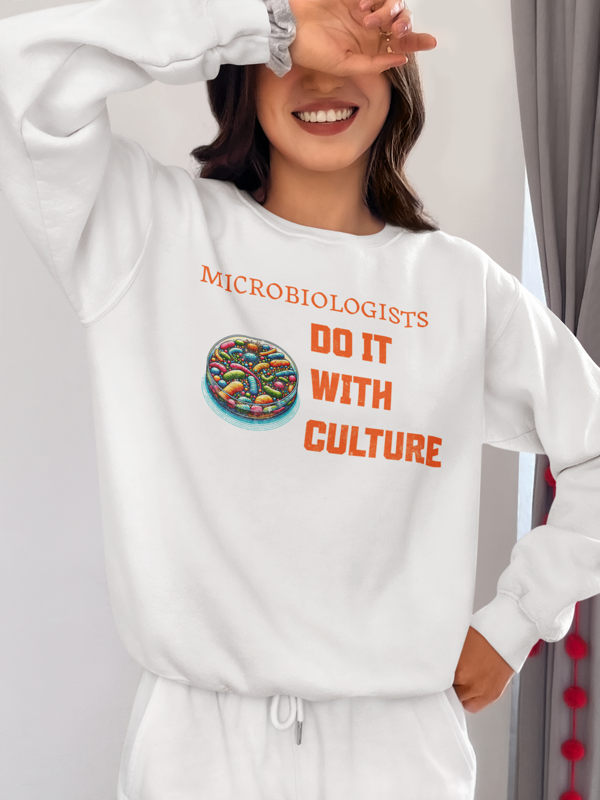 Microbiologists Do It With Culture Hoodie – Funny Science Pullover for Lab Nerds