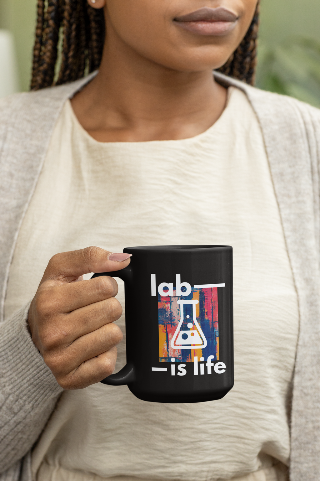Lab Is Life Mug – Fuel for the Unsung Science Heroes!
