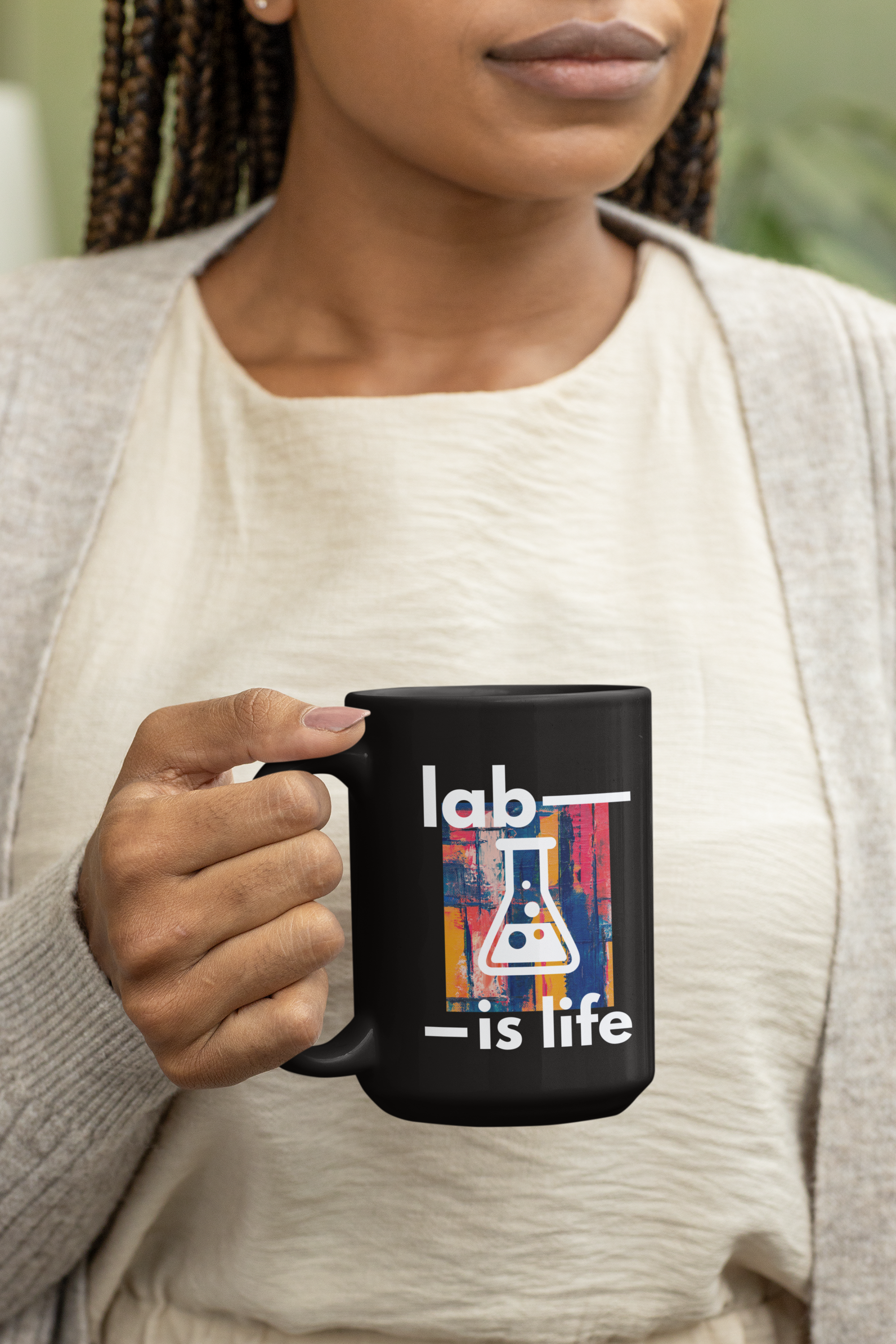 Lab Is Life Mug – Fuel for the Unsung Science Heroes!