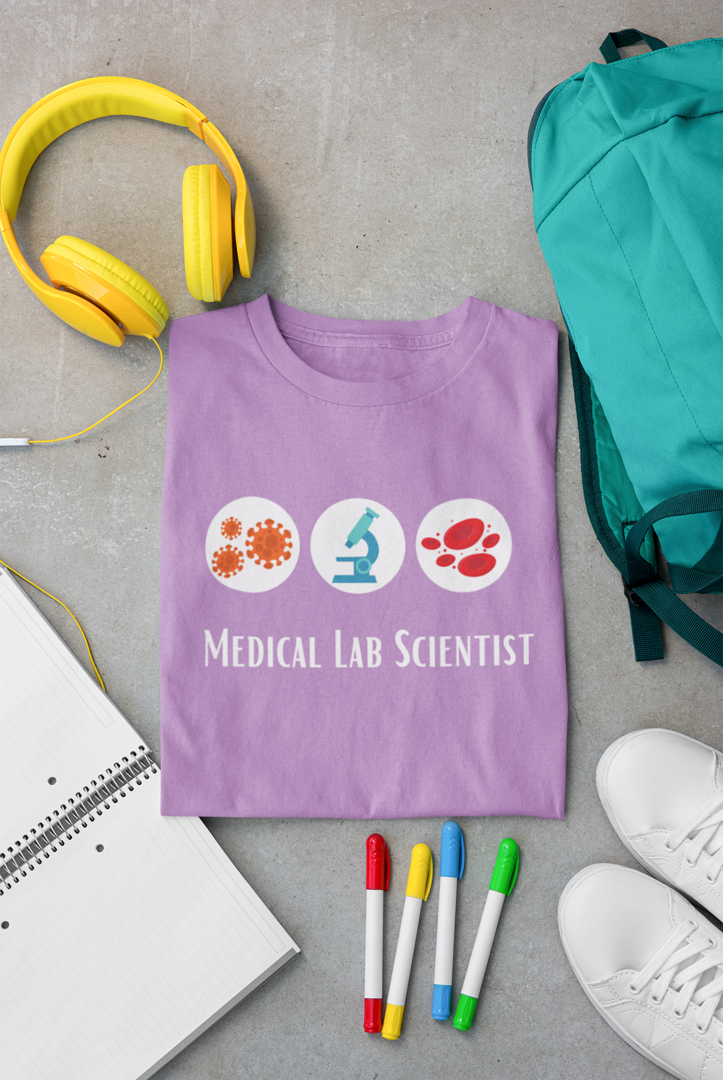 “Medical Lab Scientist — The Real Diagnostician Behind the Scenes” T-Shirt