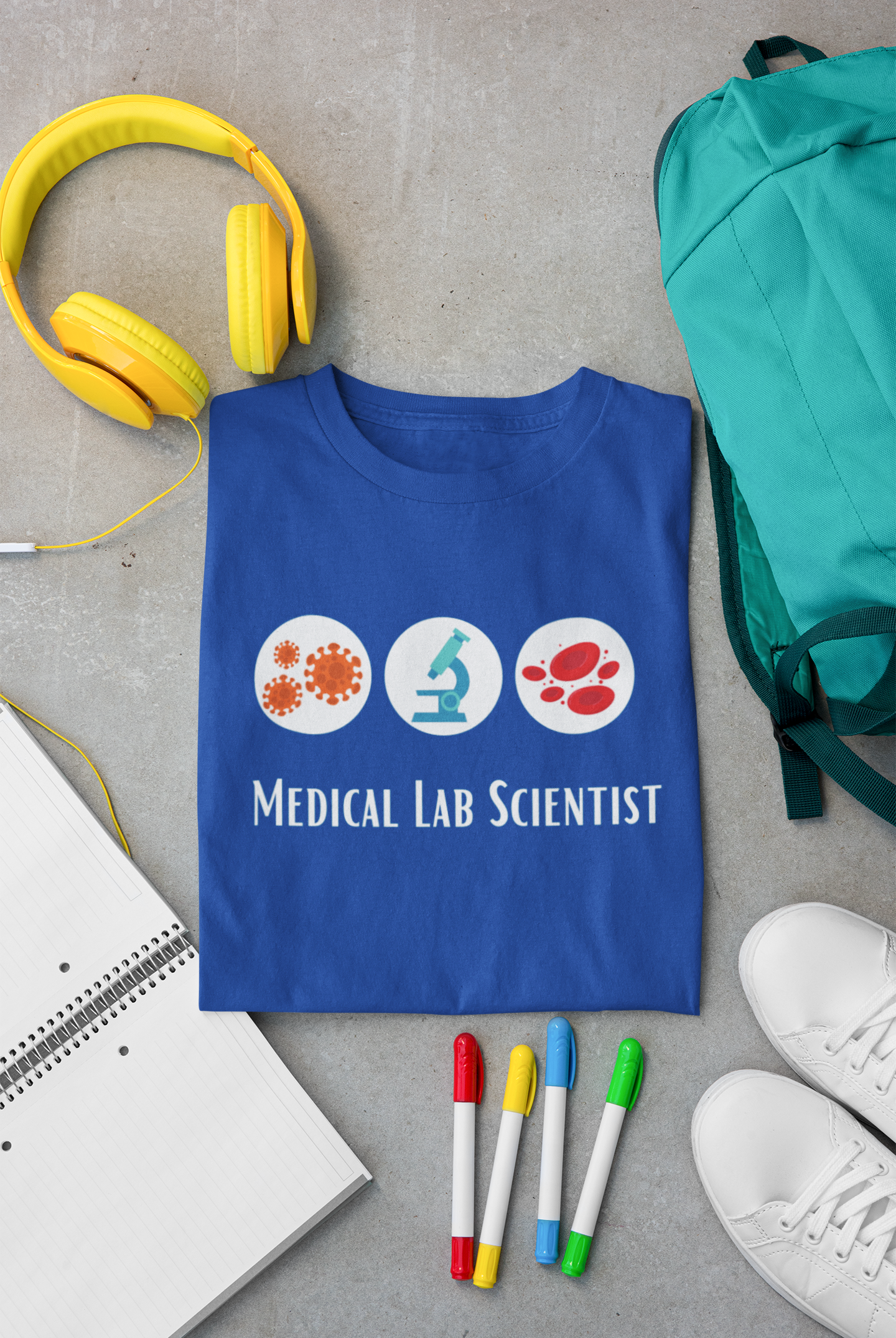 “Medical Lab Scientist — The Real Diagnostician Behind the Scenes” T-Shirt
