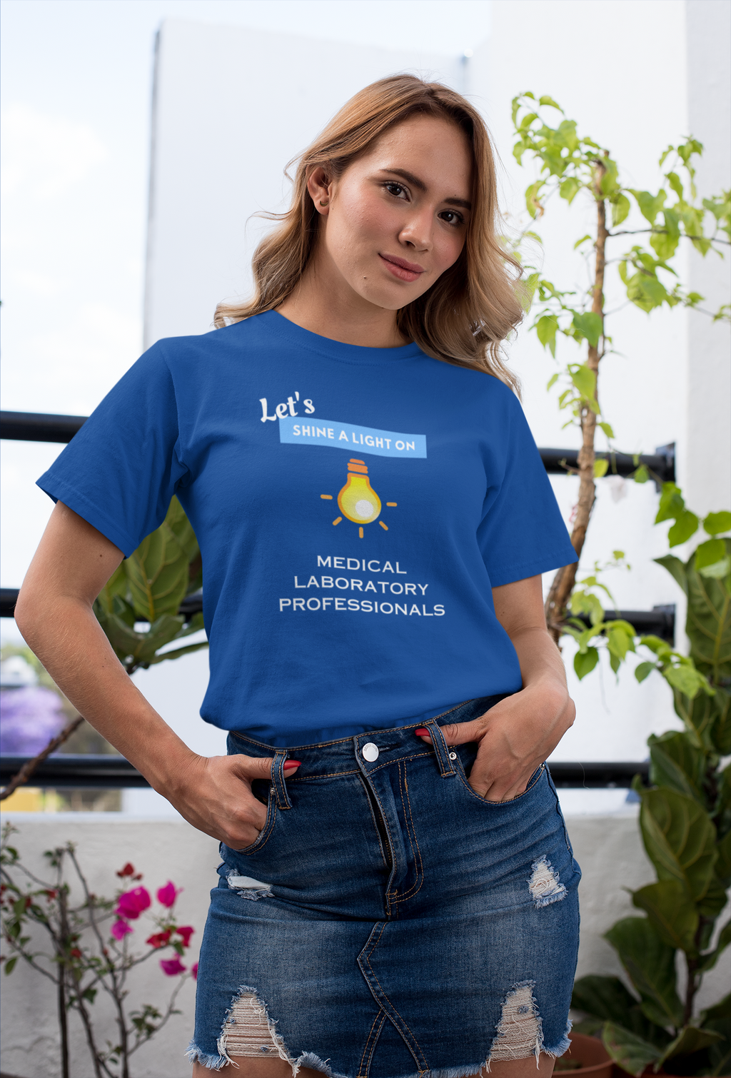 Let’s Shine a Light on Medical Laboratory Professionals T-Shirt | Lab Life Society