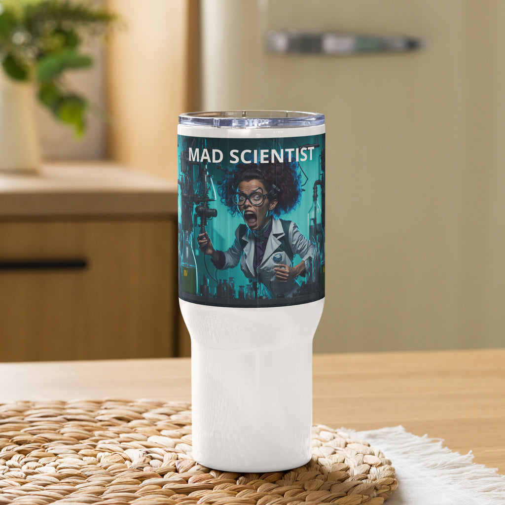 Mad Scientist 25oz Tumbler with Handle – Lab Life Society Exclusive