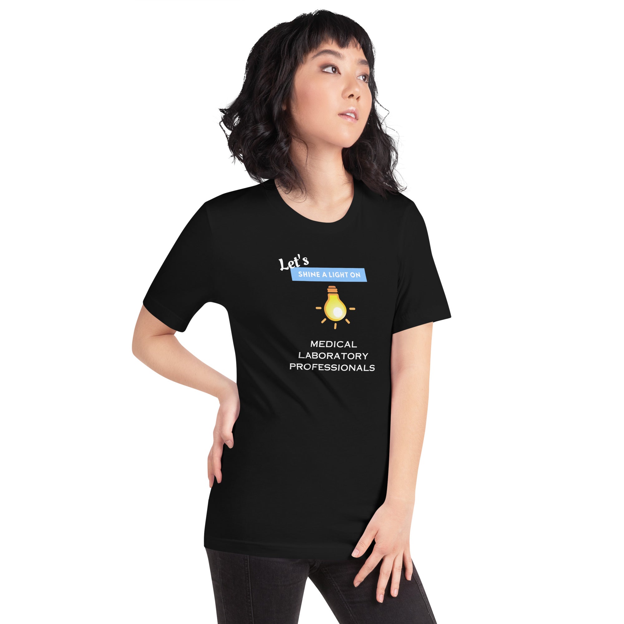 Let’s Shine a Light on Medical Laboratory Professionals T-Shirt | Lab Life Society