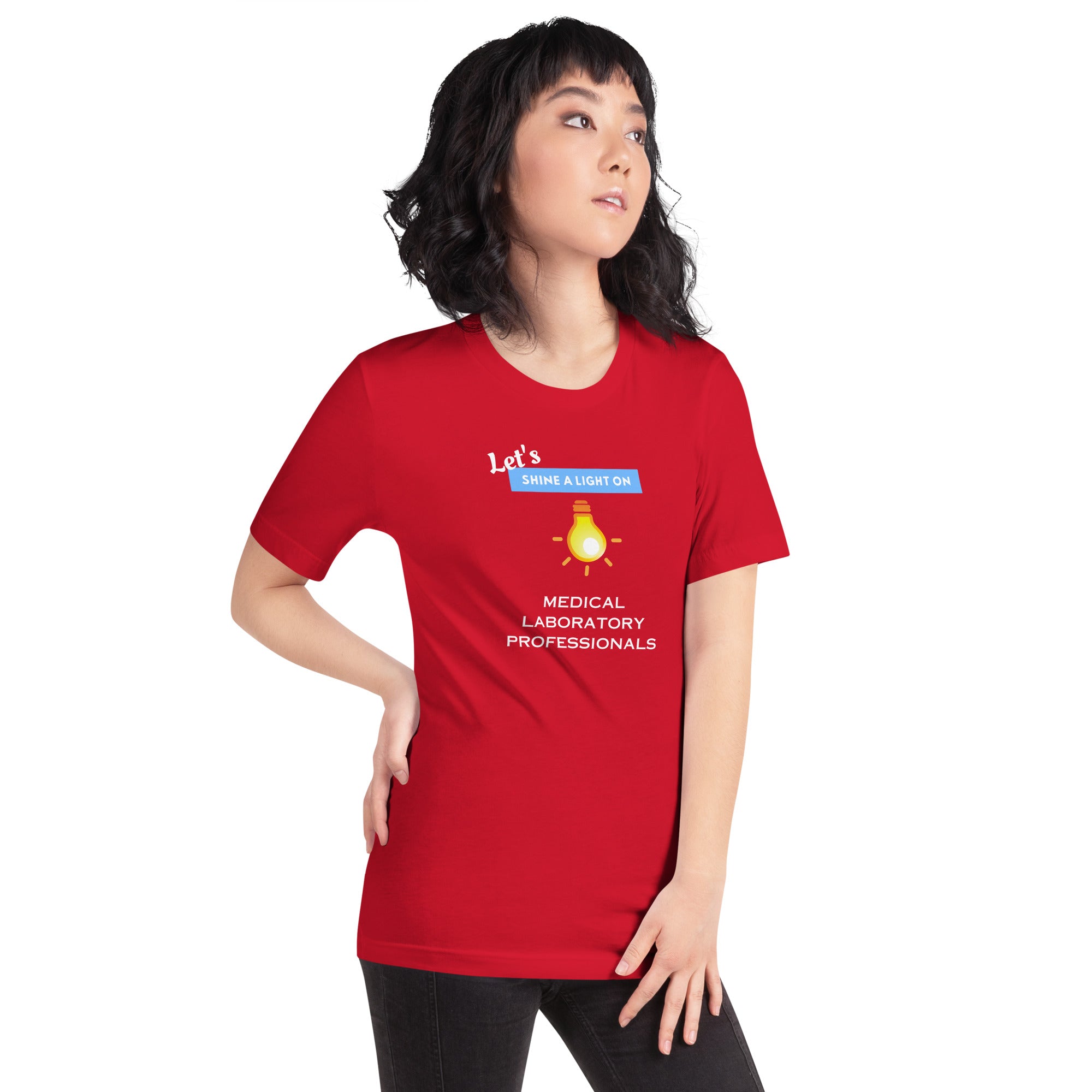 Let’s Shine a Light on Medical Laboratory Professionals T-Shirt | Lab Life Society