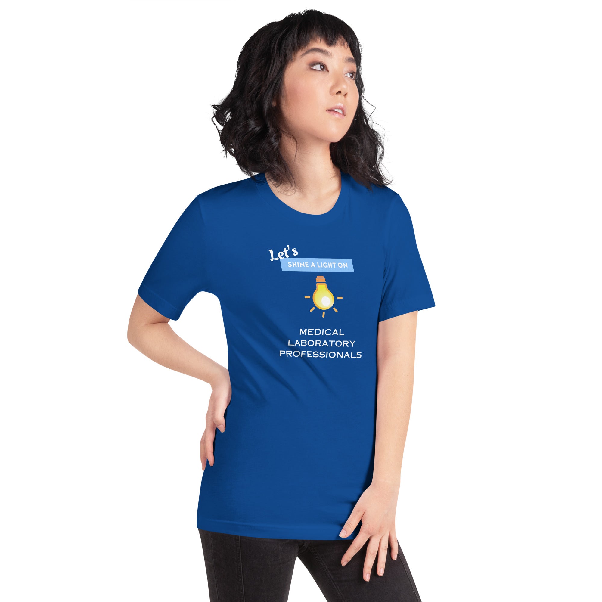 Let’s Shine a Light on Medical Laboratory Professionals T-Shirt | Lab Life Society